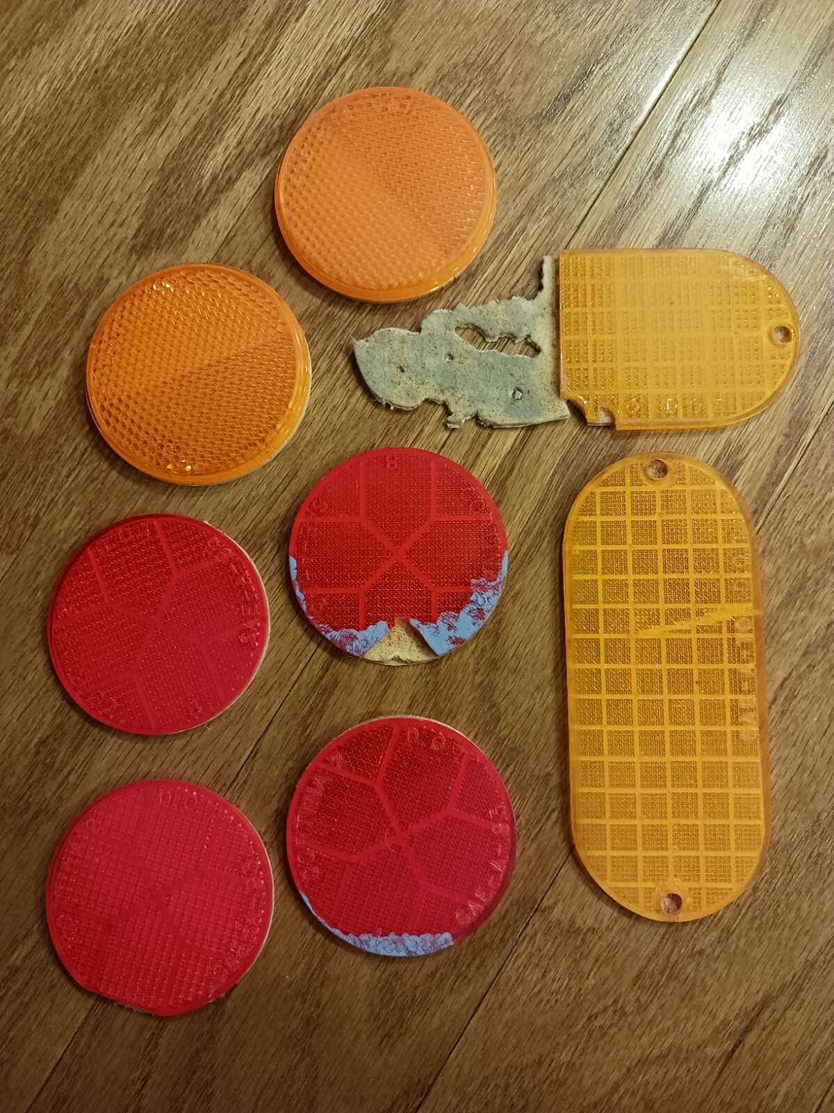 CORRECT Relic EVH Frankenstein/ Frankenstrat Tribute Reflector Set 