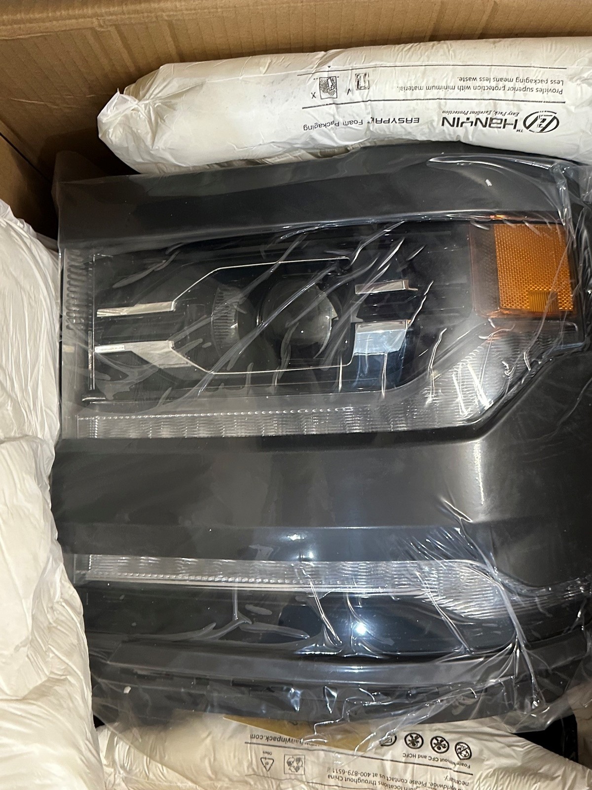 Left LED Headlight for 2016-2018 Silverado 1500 2019 LD Replaces 84893097