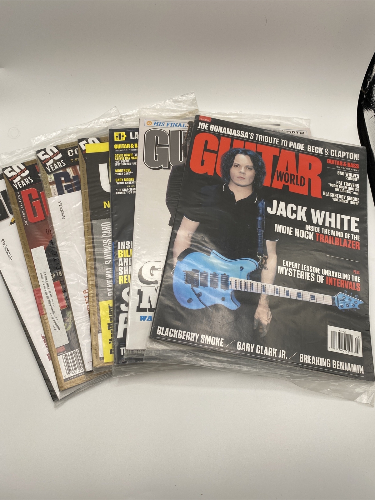 Guitar Player World Magazines 2017 2018 sealed Metallica Smashing Pumpk Lot of 7