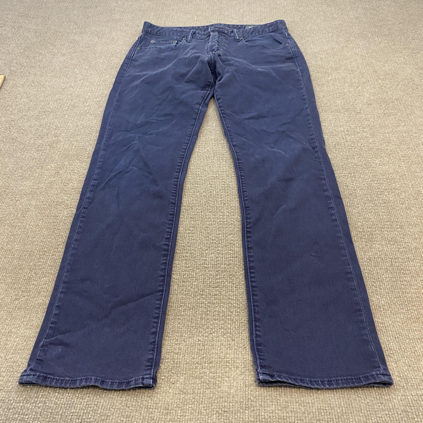 Bonobos Jeans Mens 31x30 Blue Dark Wash Slim Straight Stretch Denim Pants