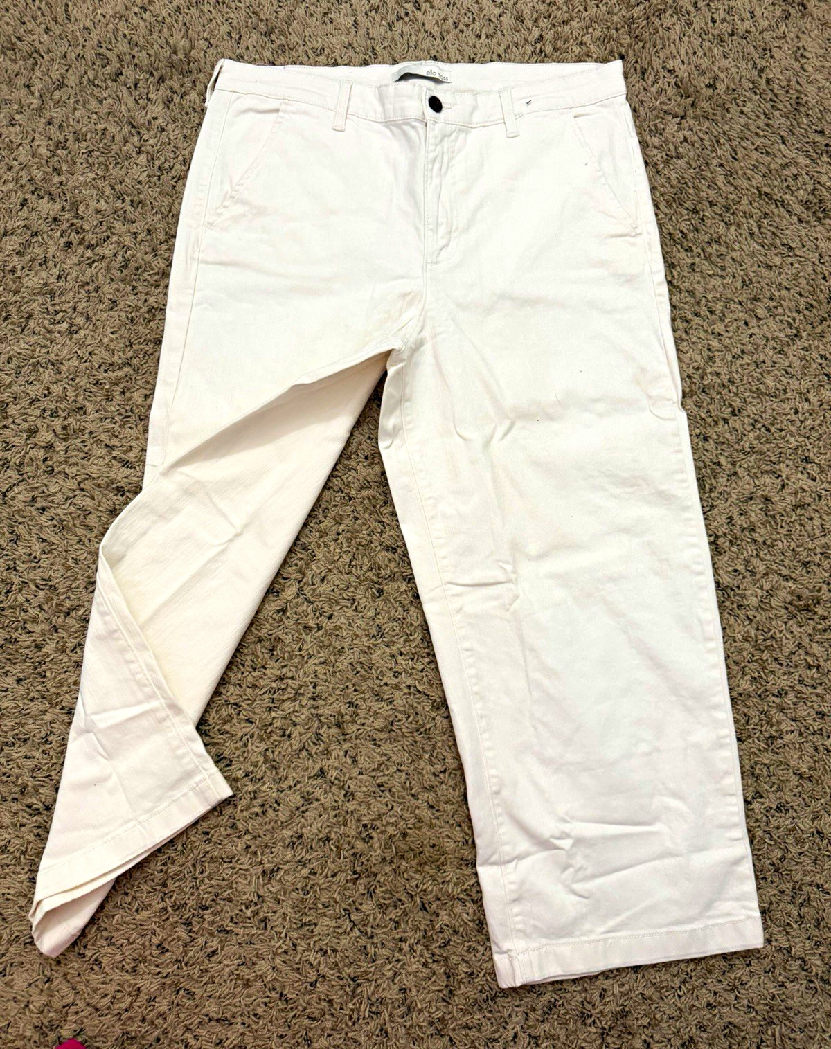 Ella moss/ wide leg crop /14 cream