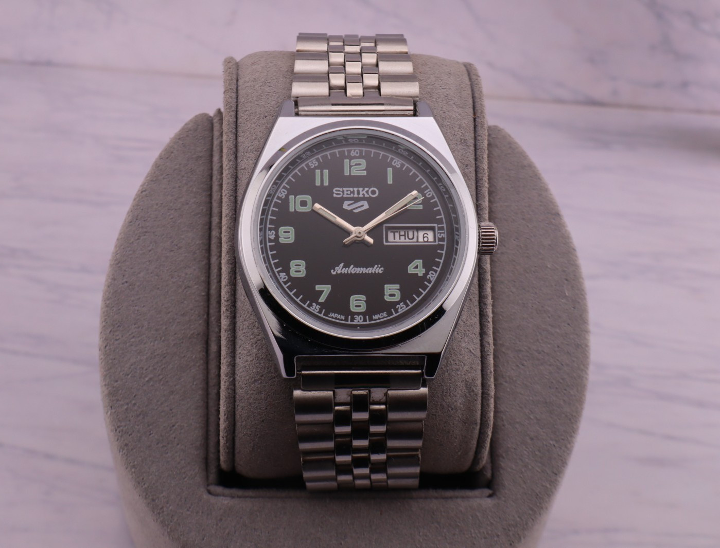 Vintage Seiko 5 Automatic 6309A 17 Jewels D/D Japan made Man's Wrist Watch
