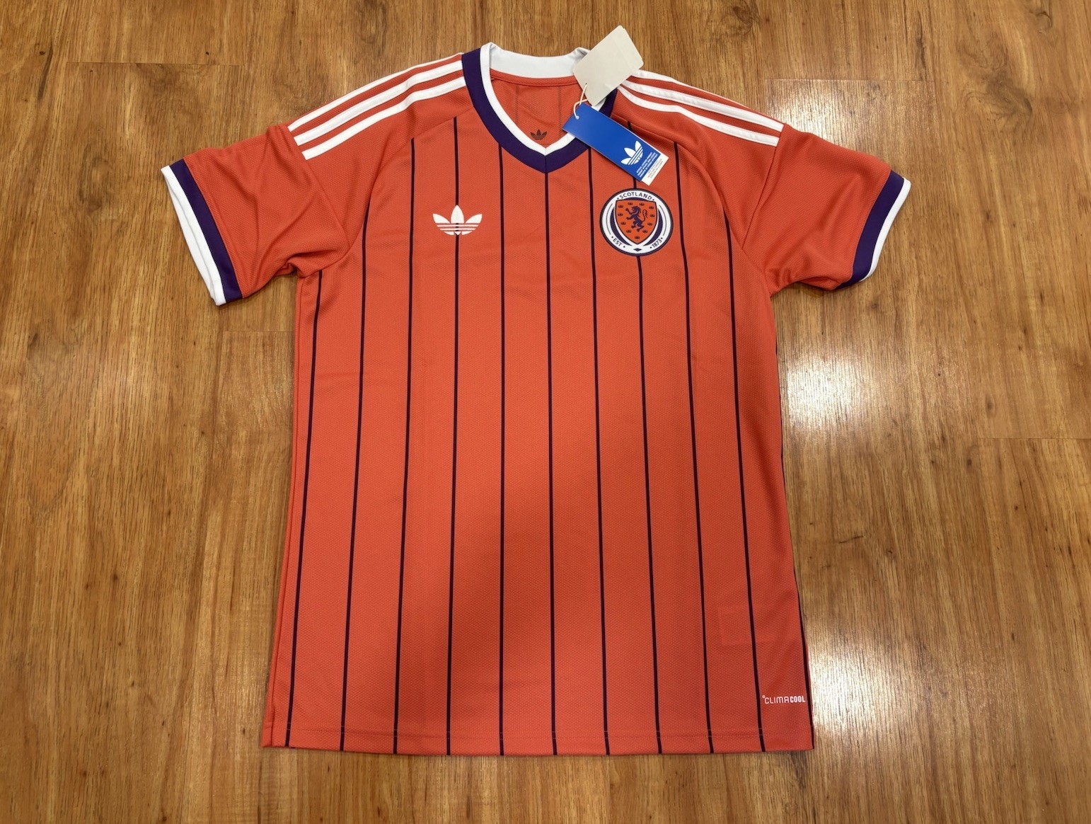 Scotland Climacool 2026 Adidas Away Soccer Jersey Shirt Kit JL6901 NWT Medium