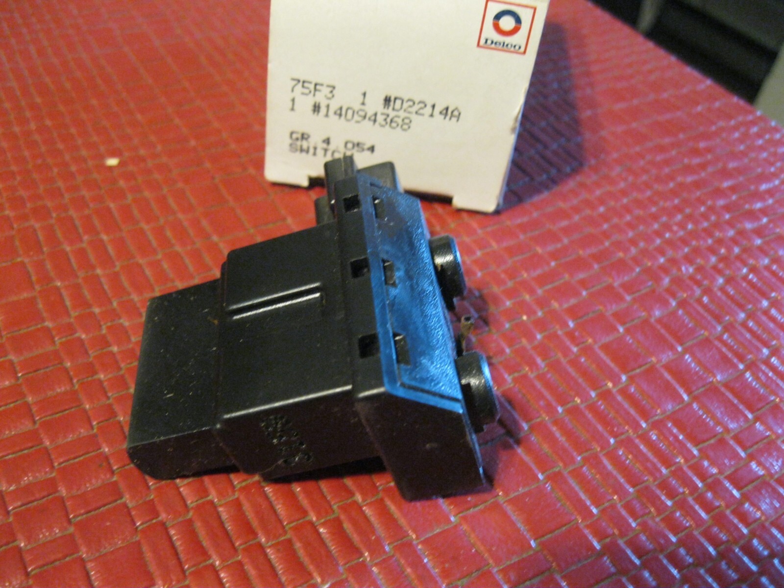 NOS 1987-2007 GM clutch starter switch, manual , Corvette, Firebird, 14094368