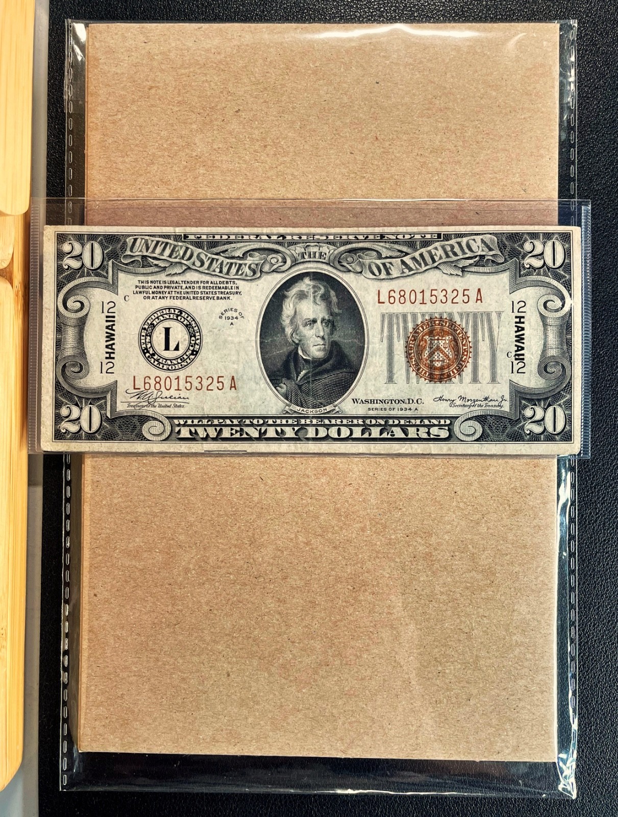 Fr. 2305 1934A $20 Hawaii 