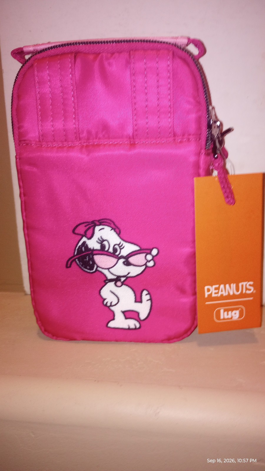 Lug Belle Peanuts mini crossbody bags 60247447 Six Flags. Bought at cedar Point