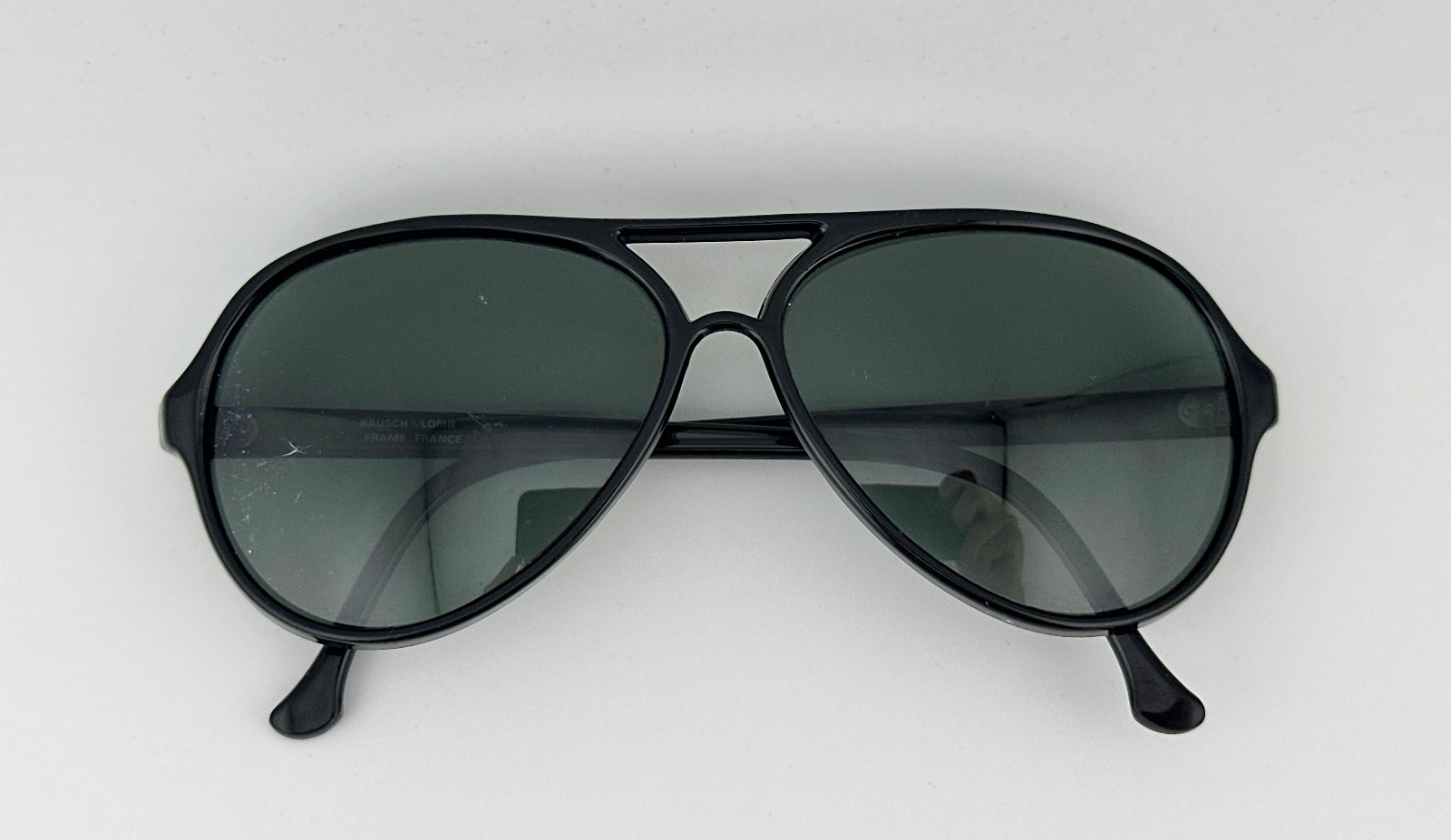 Vintage B&L Ray-Ban Cat 5000 W0325 Sunglass *FRAME ONLY* Aviator Ski France NRAS