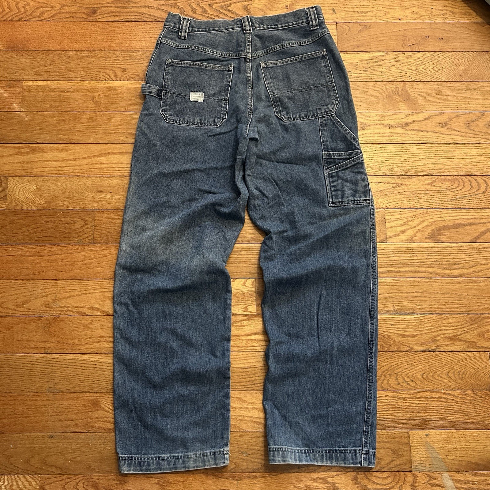 Vintage 2003 Old Navy Painters Cargo Carpenter Y2K Baggy Jeans 33x34 Vintage 2003 Old Navy Painters Cargo Carpenter Y2K Baggy Jeans 33x34