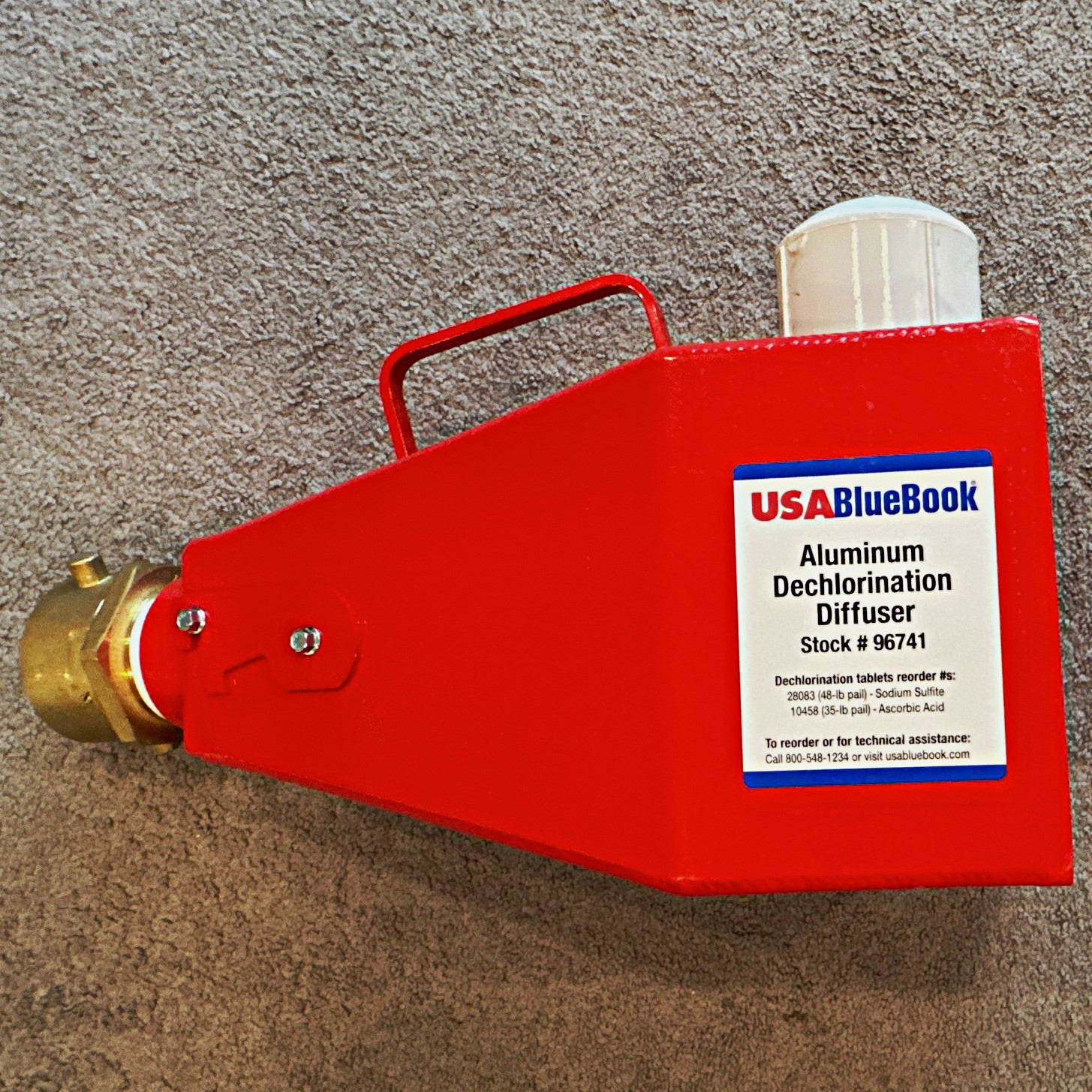 USA BlueBook Aluminum Dechlorination Diffuser Dechlorination Diffuser #96471 USA BlueBook Aluminum Dechlorination Diffuser Dechlorination Diffuser #96471