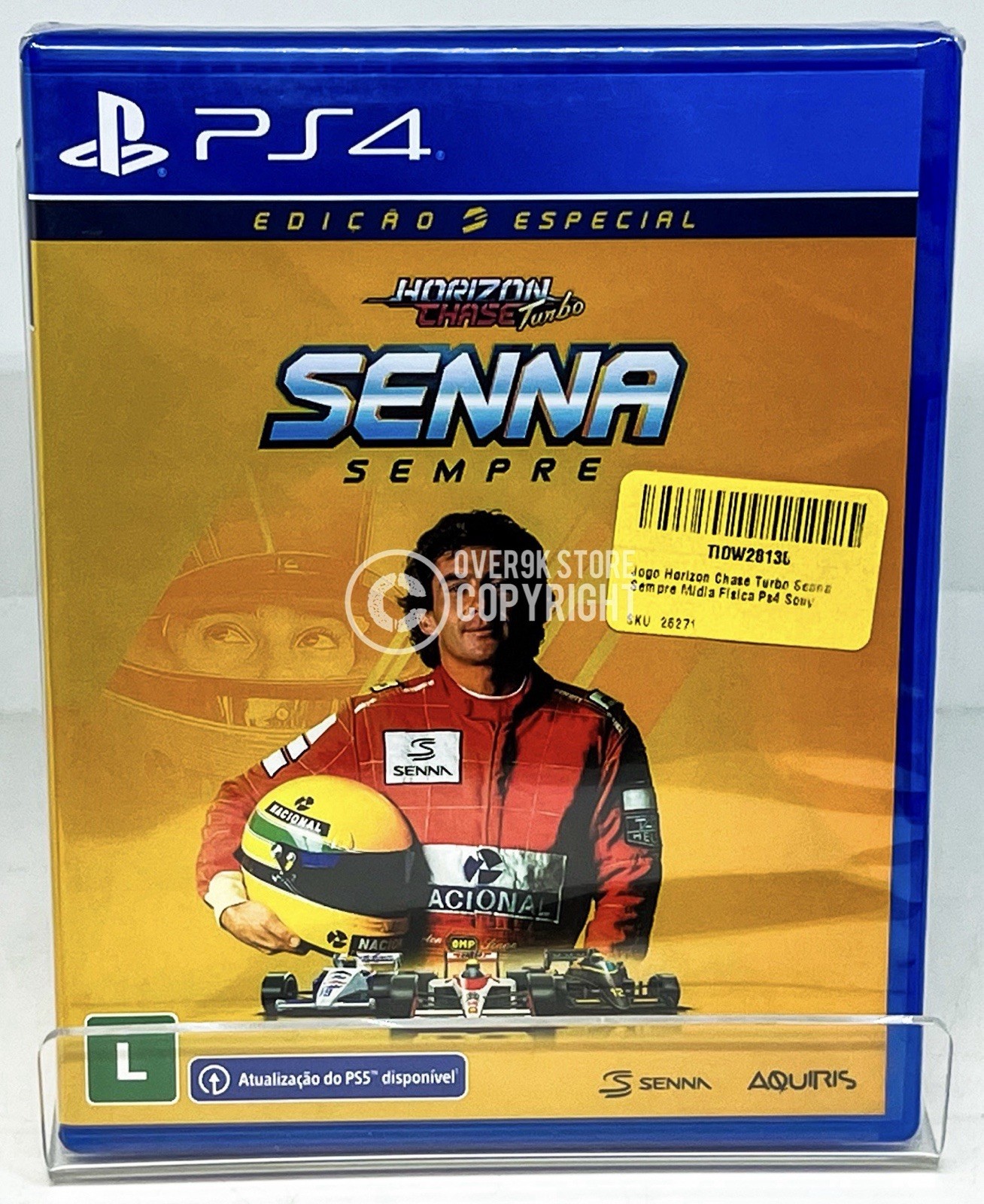 Horizon Chase Turbo Senna Sempre - PS4 - New | Region Free | Portuguese Cover