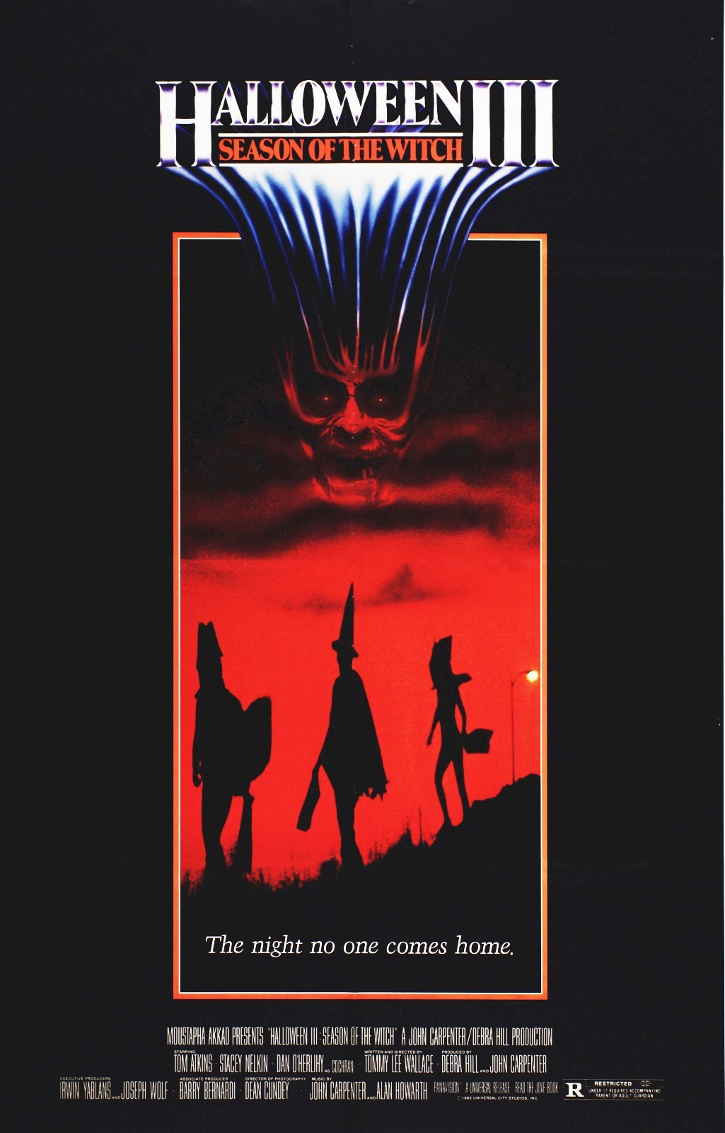 HALLOWEEN III 3 Season of the Witch Movie Poster Horror Silver Shamrock