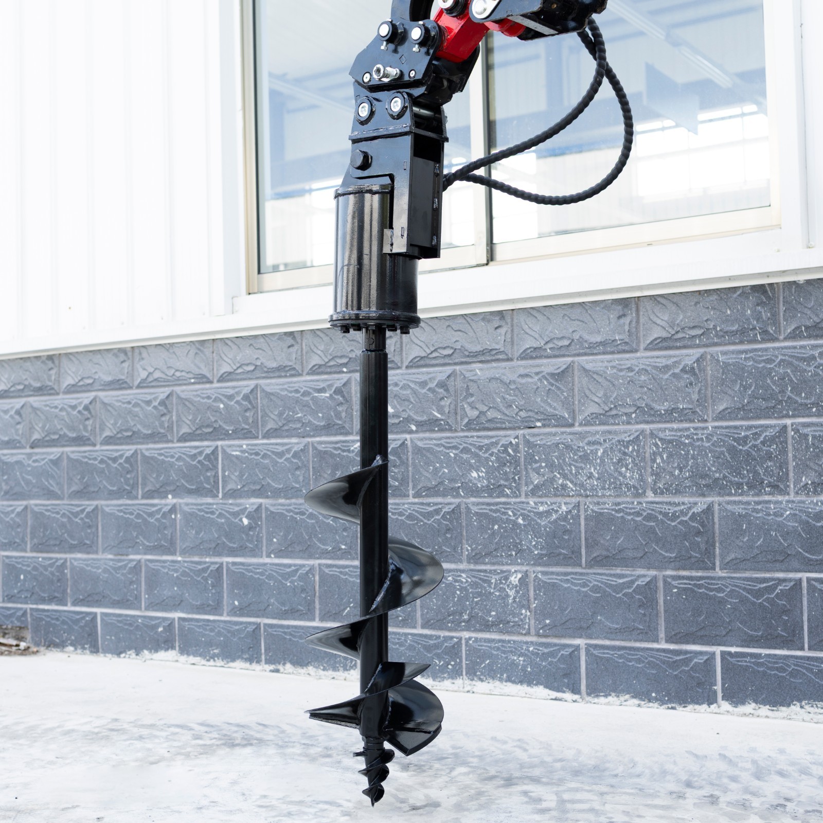 Auger Drive Attachment, Heavy Duty Post Hole Digger for Mini Excavator USA STOCK