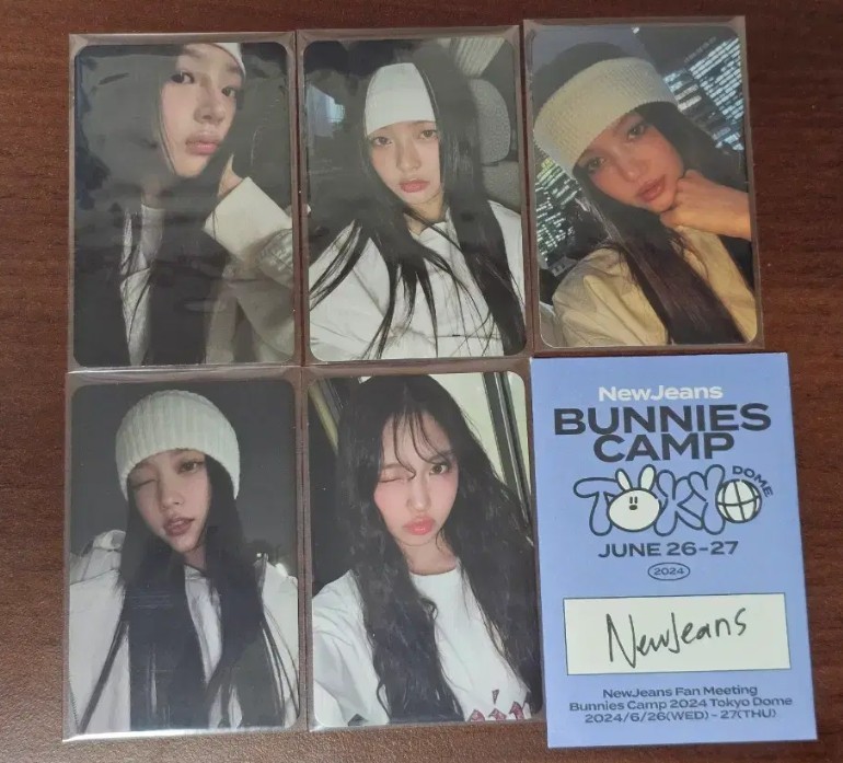 NewJeans PHOTO CARD  Tokyo Dome Concert Official  Premium LUCKY DRAW PC SET