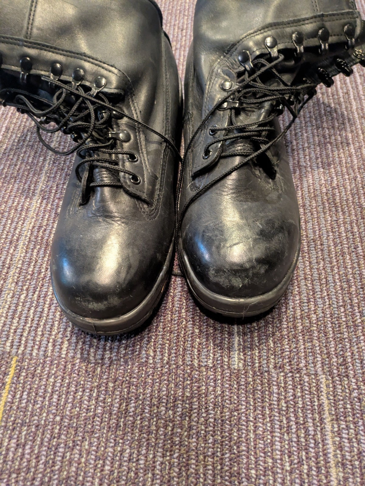 Belleville US Navy Black Combat Boots Size 11.5W Belleville US Navy Black Combat Boots Size 11.5W