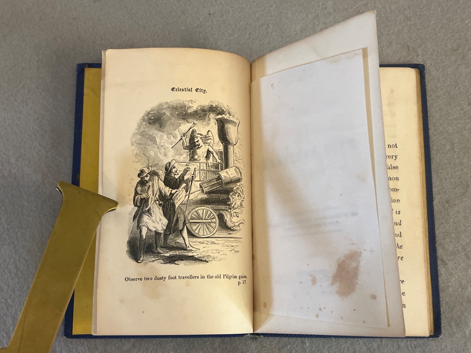 Antique Christian Allegory Book A Visit To The Celestial City Hawthorne c. 1844