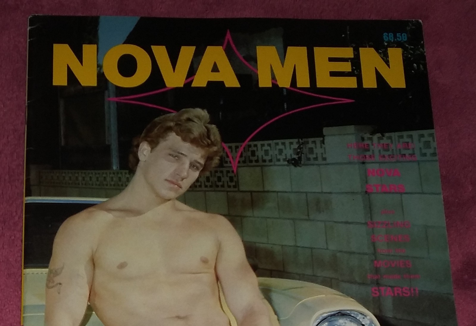 Vintage N-Men Mag- Male Pin-up Combo Lot Gay Interest ( Scares )