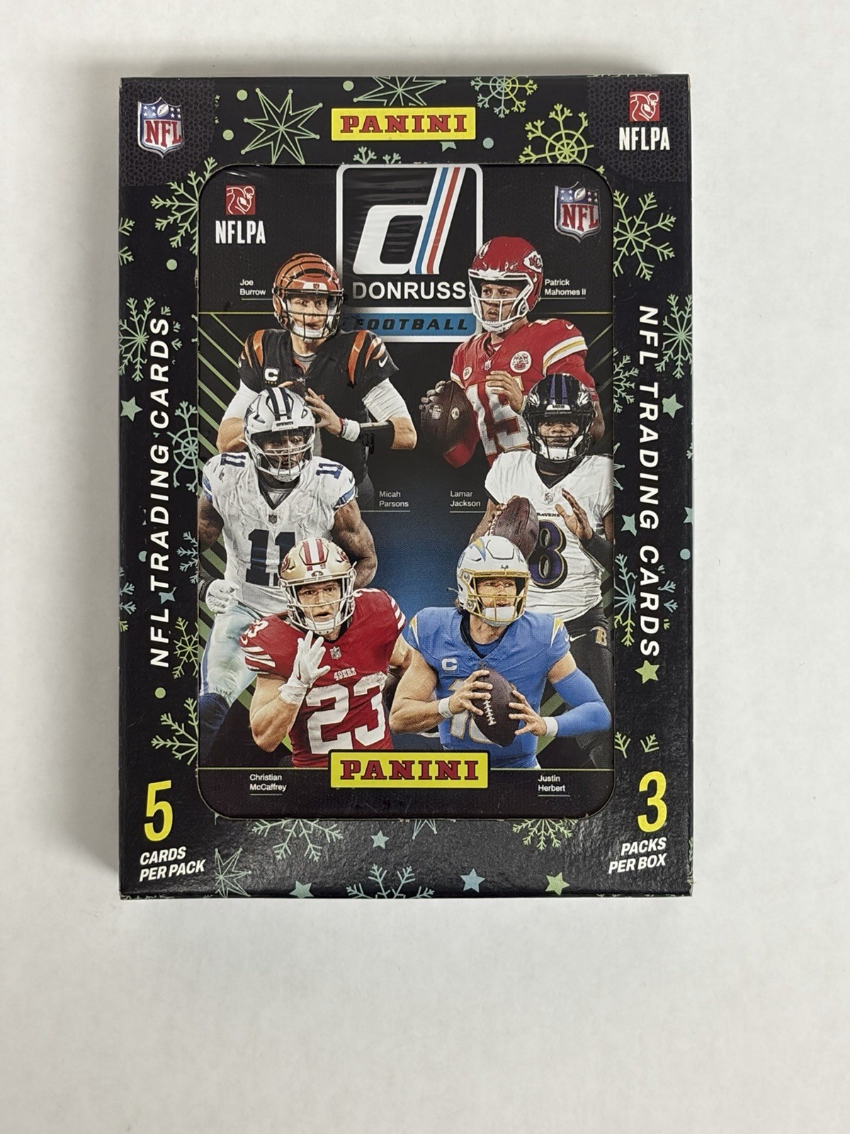 2024 Panini Donruss Football Holiday Tin New Sealed 2024 Panini Donruss Football Holiday Tin New Sealed