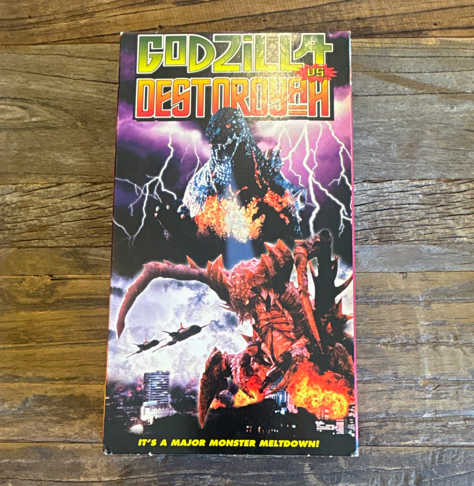 Columbia TriStar Home Video Godzilla vs. Destoroyah (1998) VHS NTSC NR