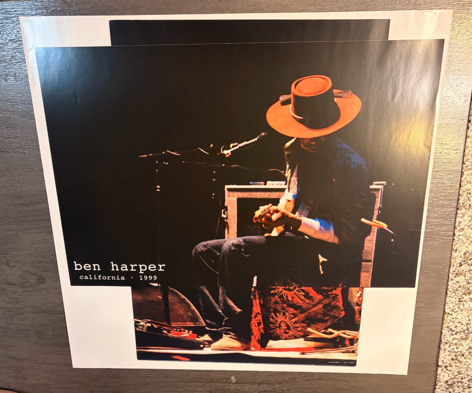 Ben Harper poster - California, 1999 - 24\