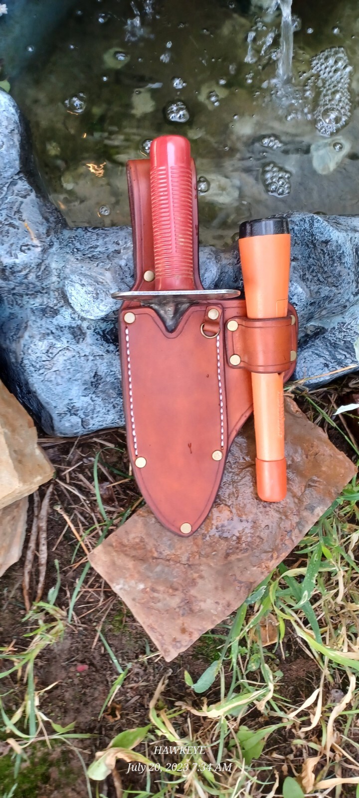 Metal Detecting Digging Tool/PinPointer Leather Sheath.