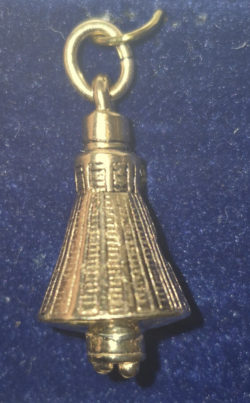 Vintage Balfour 10K Solid Gold NASA Project Mercury Space Capsule Pendant Charm Vintage Balfour 10K Solid Gold NASA Project Mercury Space Capsule Pendant Charm