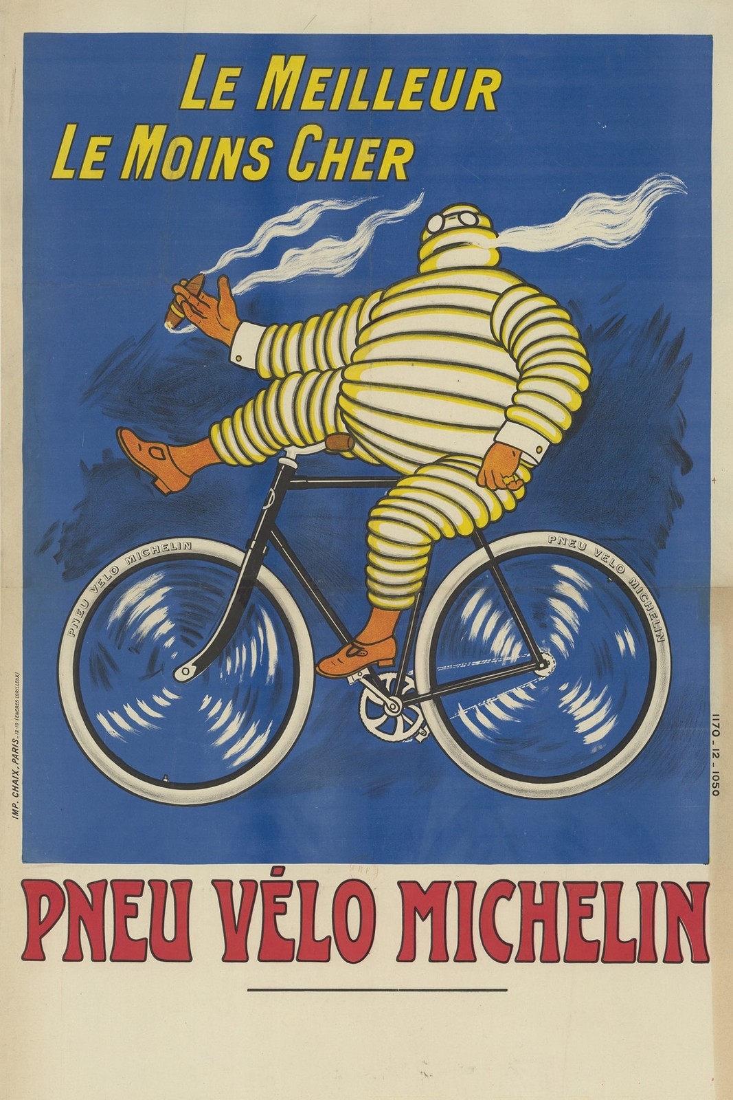 Vintage Michelin Man 🚴 Poster - Early 20th Century Decor 🤯💯 - 16x24” -
