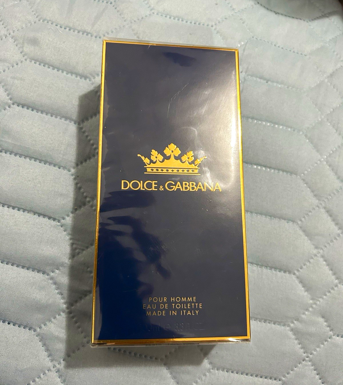 Dolce & Gabbana Pour Homme Eau de Toilette Spray 3.3 fl oz Regular Size Dolce & Gabbana Pour Homme Eau de Toilette Spray 3.3 fl oz Regular Size