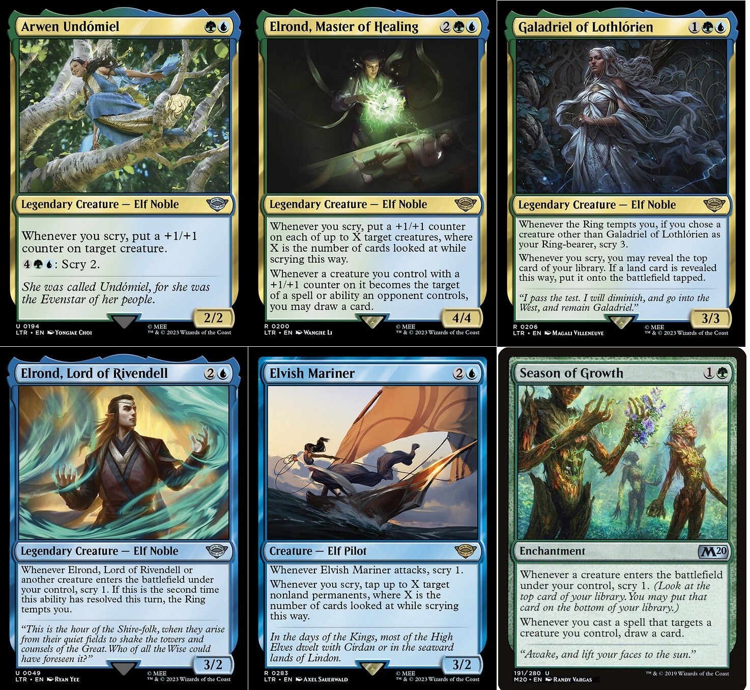 Arwen Undómiel Commander Deck - EDH - MTG - Elvish Mariner -  100 Cards