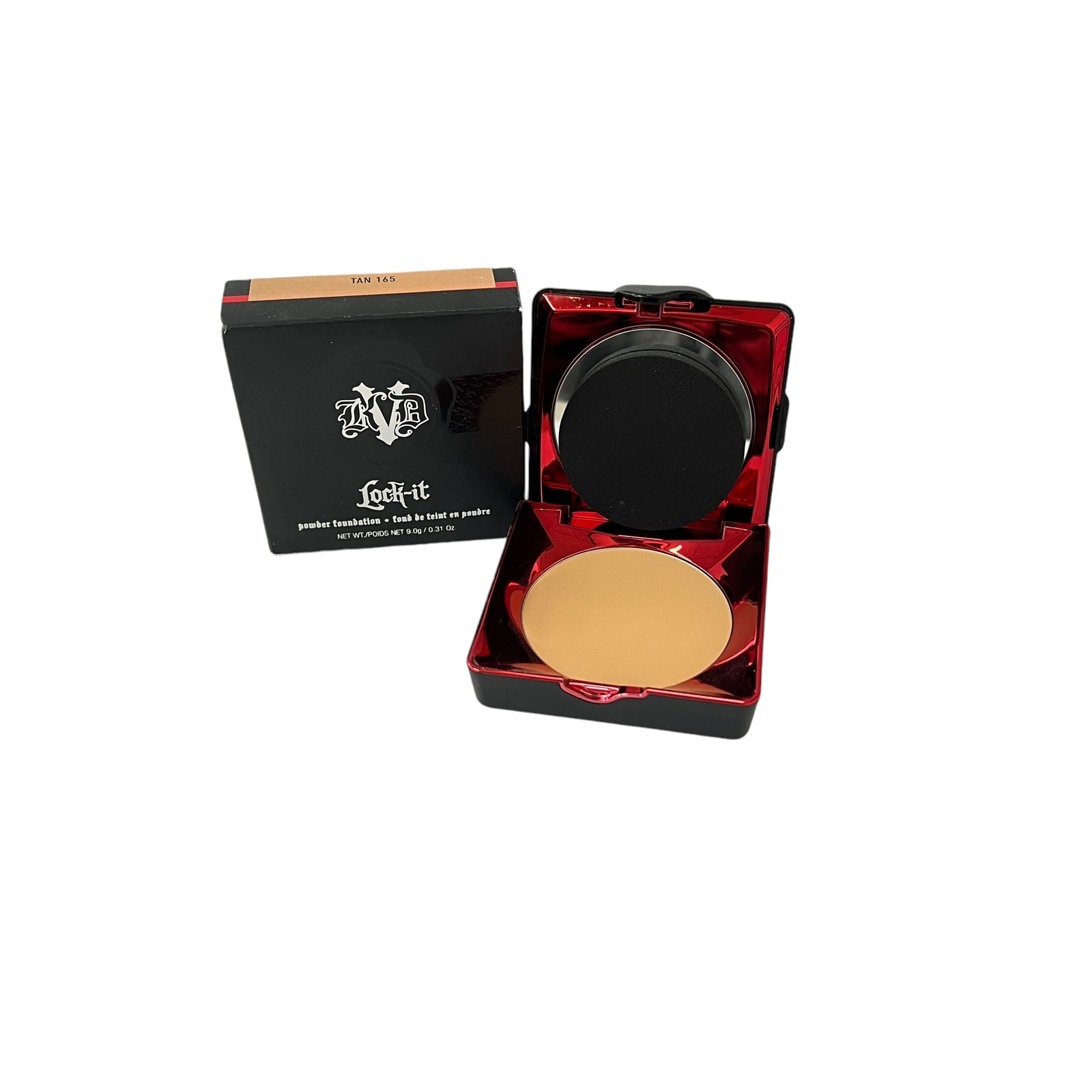 KVD Beauty Lock It Powder Foundation Tan 165