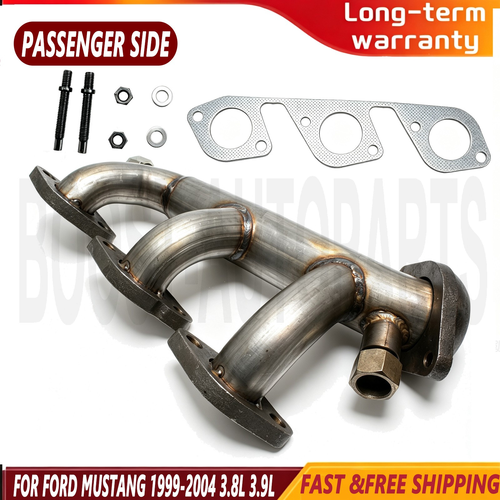 Exhaust Manifold w/ Gasket Kit for Ford Mustang 1999-2004 3.8L 3.9L Right Side