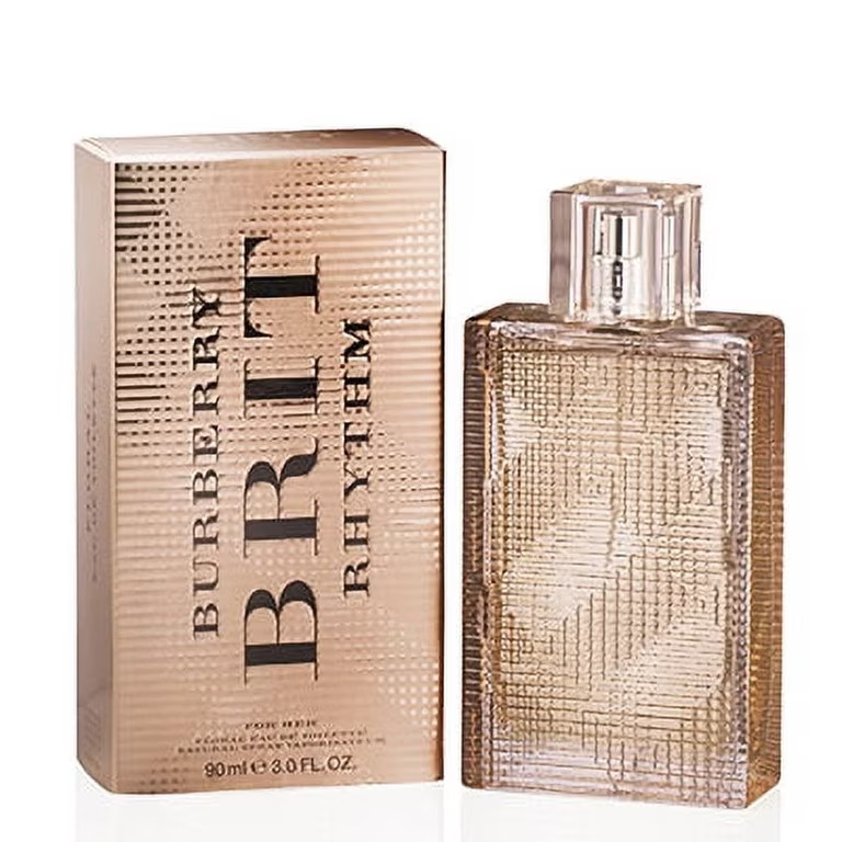 Women Burberry Brit Rhythm Floral 3 oz - 90ml EDT Spray / NIB / Rare / Authentic Women Burberry Brit Rhythm Floral 3 oz - 90ml EDT Spray / NIB / Rare / Authentic
