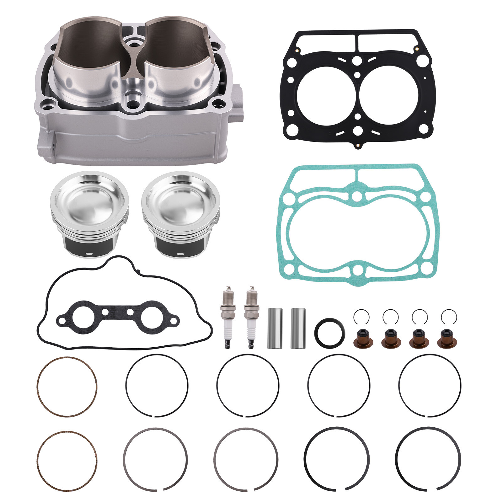 Cylinder Piston Top End Rebuild Kit for Polaris Ranger 800 RZR 800 2008-2014
