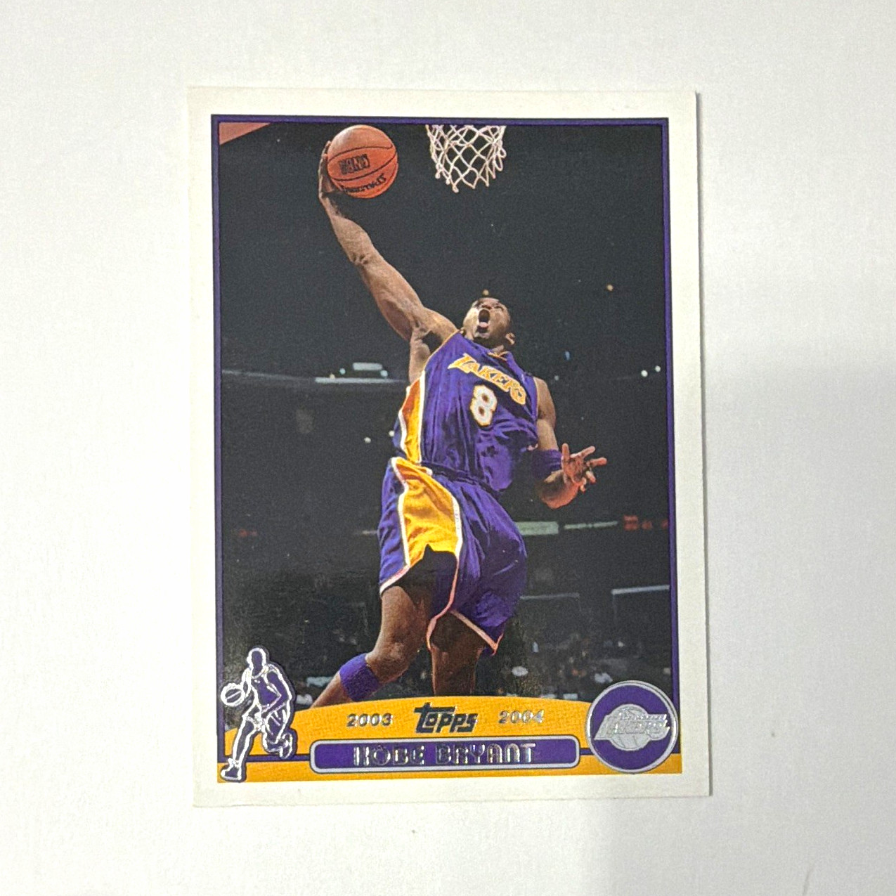 Topps 2003-04 Kobe Bryant Los Angeles Lakers #36 Base Set NBA Card