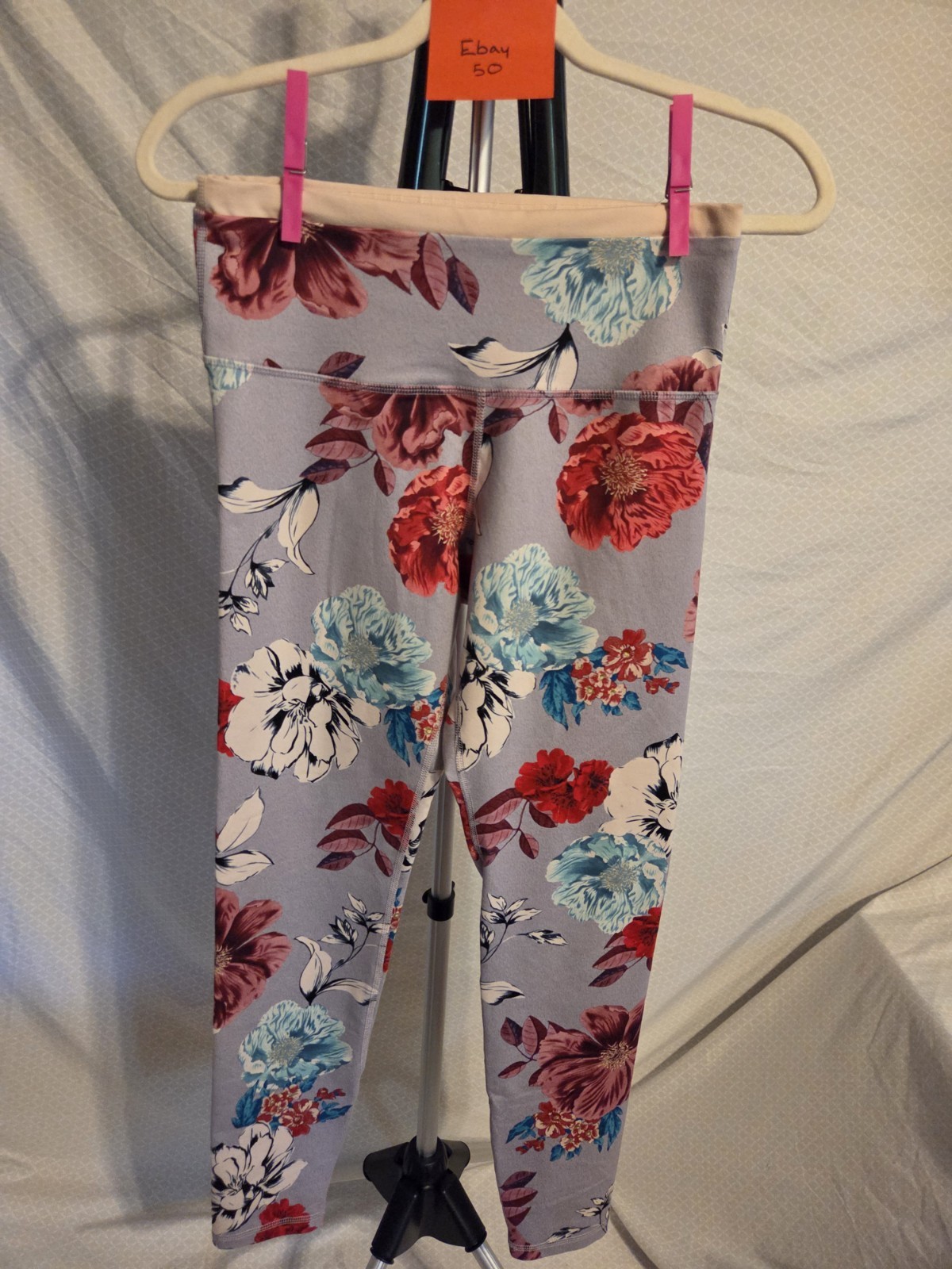 Old Navy Active Floral Go-Dry Elevate Leggings Women’s Size M