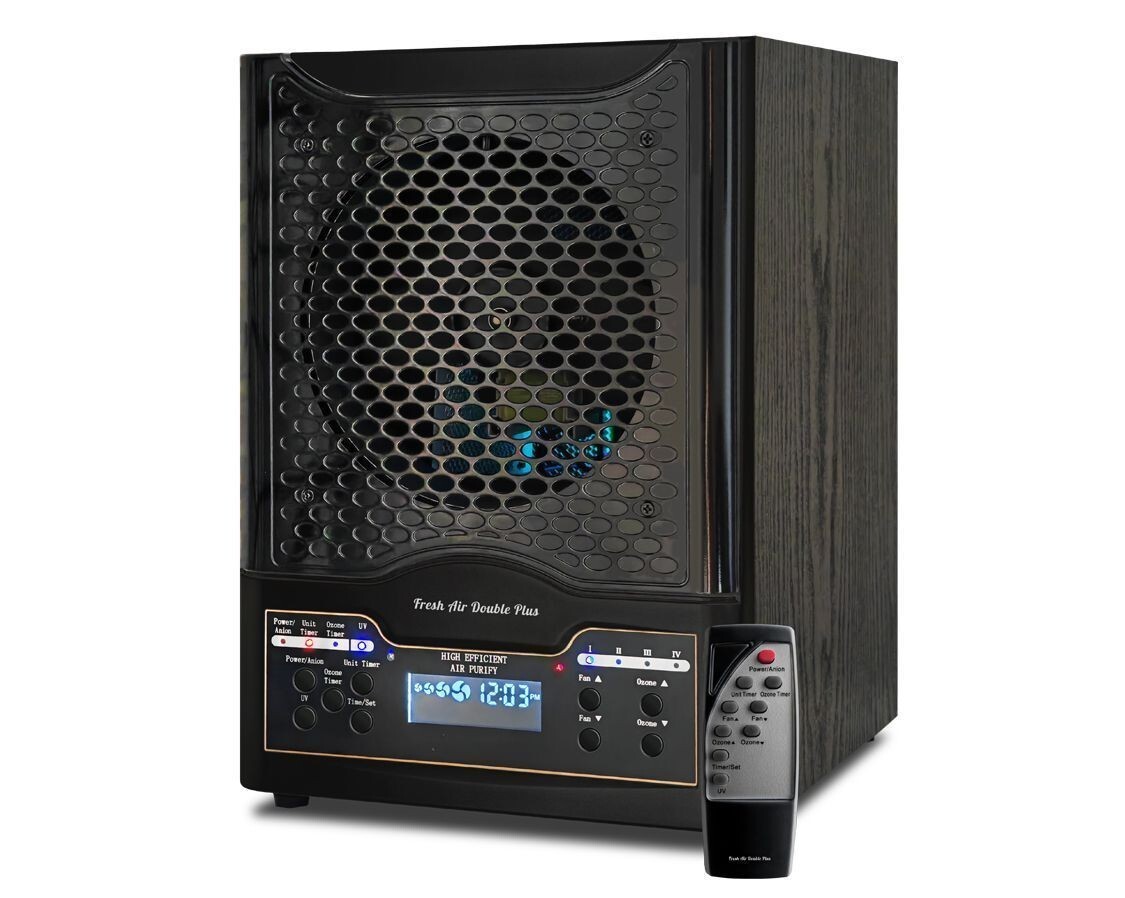 ECOQUEST  FRESH AIR  DOUBLE PLUS LIVING AIR OZONE GENERATOR PURIFIER LIVING