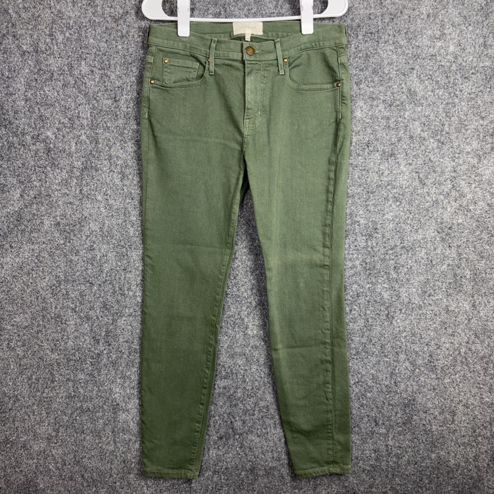 The Great Jeans Womens Size 29 Green The Skinny Skinny 