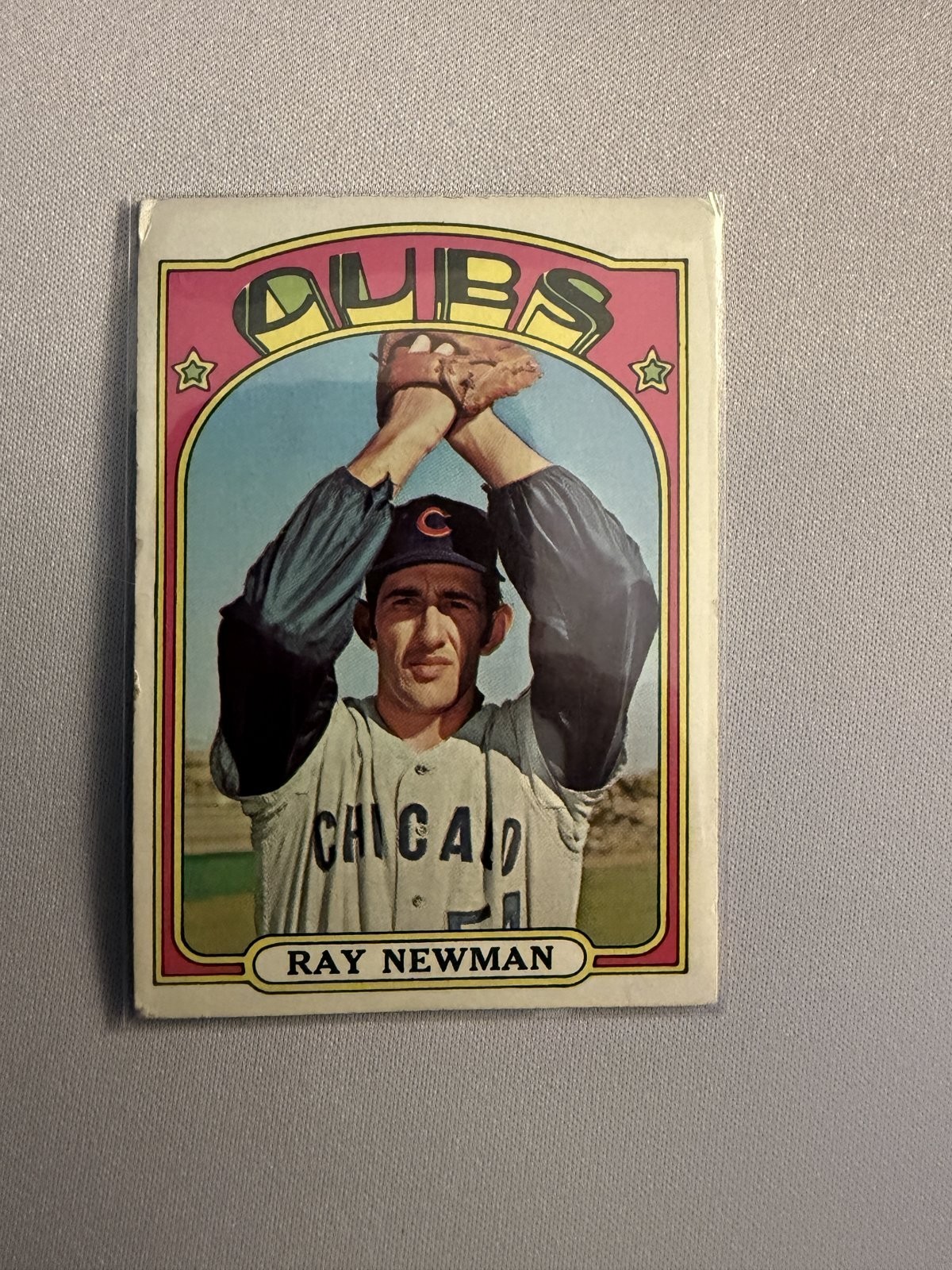 1972 Topps #667 Ray Newman Chicago Cubs High Number Vintage Baseball Card 1972 Topps #667 Ray Newman Chicago Cubs High Number Vintage Baseball Card
