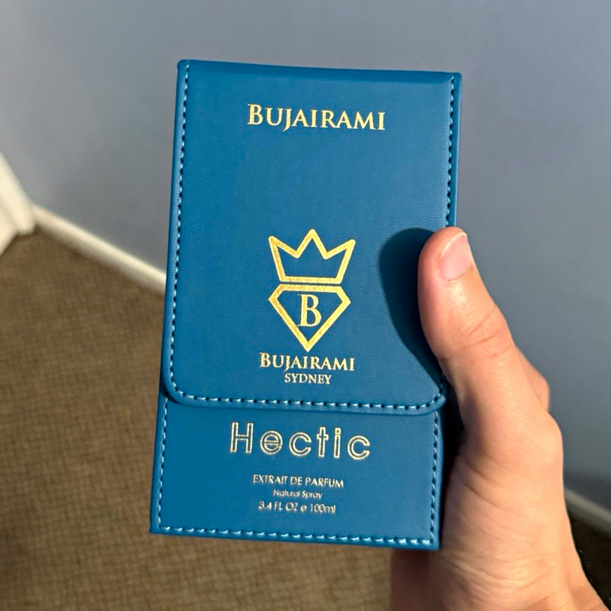 Bujairami Hectic Extrait de Parfum Spray, Regular Size 3.4 fl oz / 100 ml Bujairami Hectic Extrait de Parfum Spray, Regular Size 3.4 fl oz / 100 ml