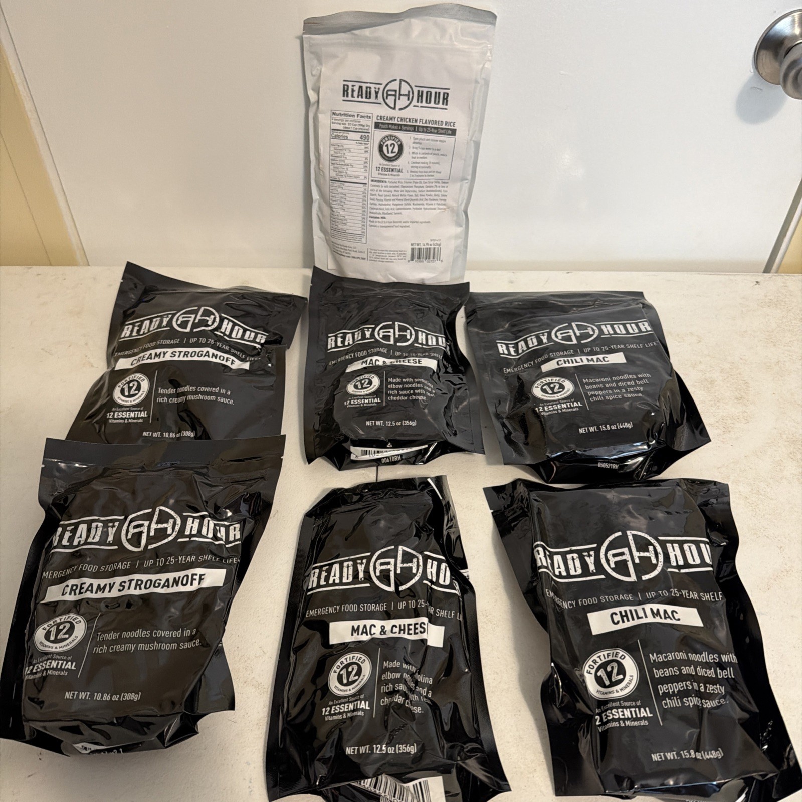 Ready Hour ~ Emergency Food Supply ~ 6pk~ Sealed ~ Read Description