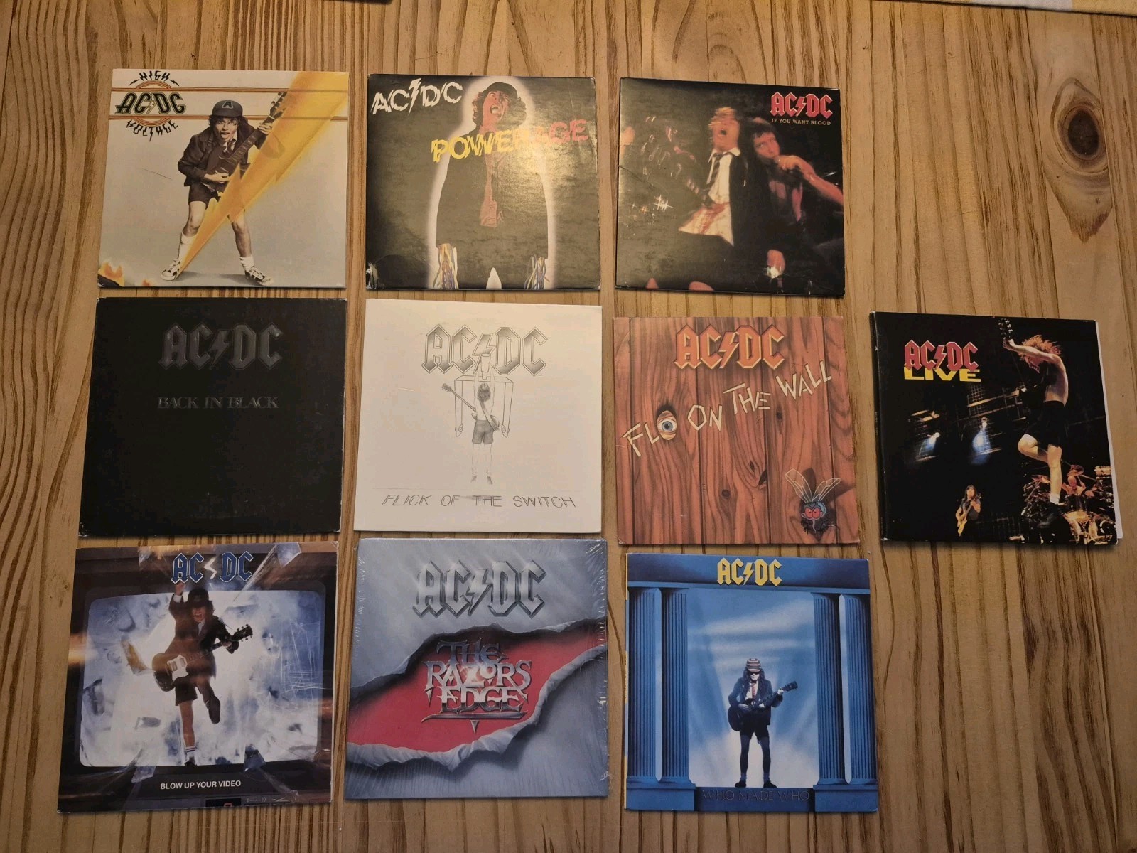 AC/DC 10 CD Lot Mini Lp Sleeve Atlantic, European Editions ATCO Printed Inners AC/DC 10 CD Lot Mini Lp Sleeve Atlantic, European Editions ATCO Printed Inners