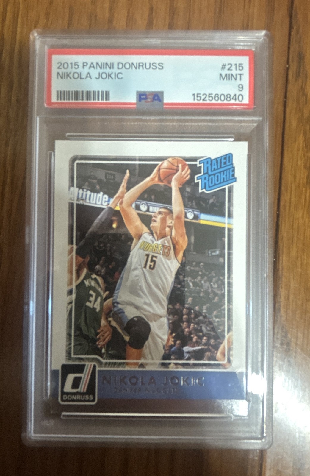 2015-16 Panini Donruss - Rated Rookie Nikola Jokić #215 (RC) 2015-16 Panini Donruss - Rated Rookie Nikola Jokić #215 (RC)