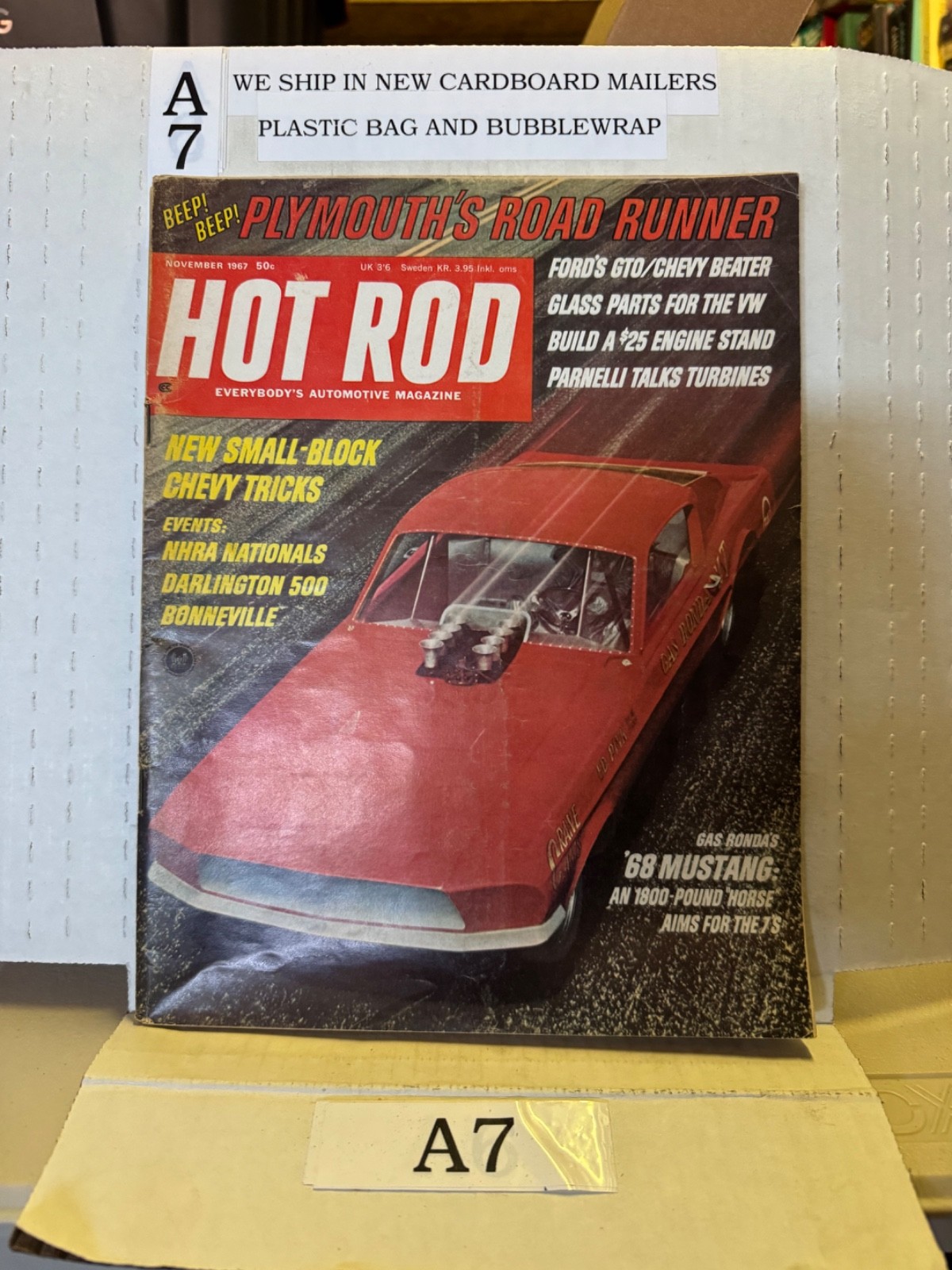 Vintage Hot Rod Magazine November 1967