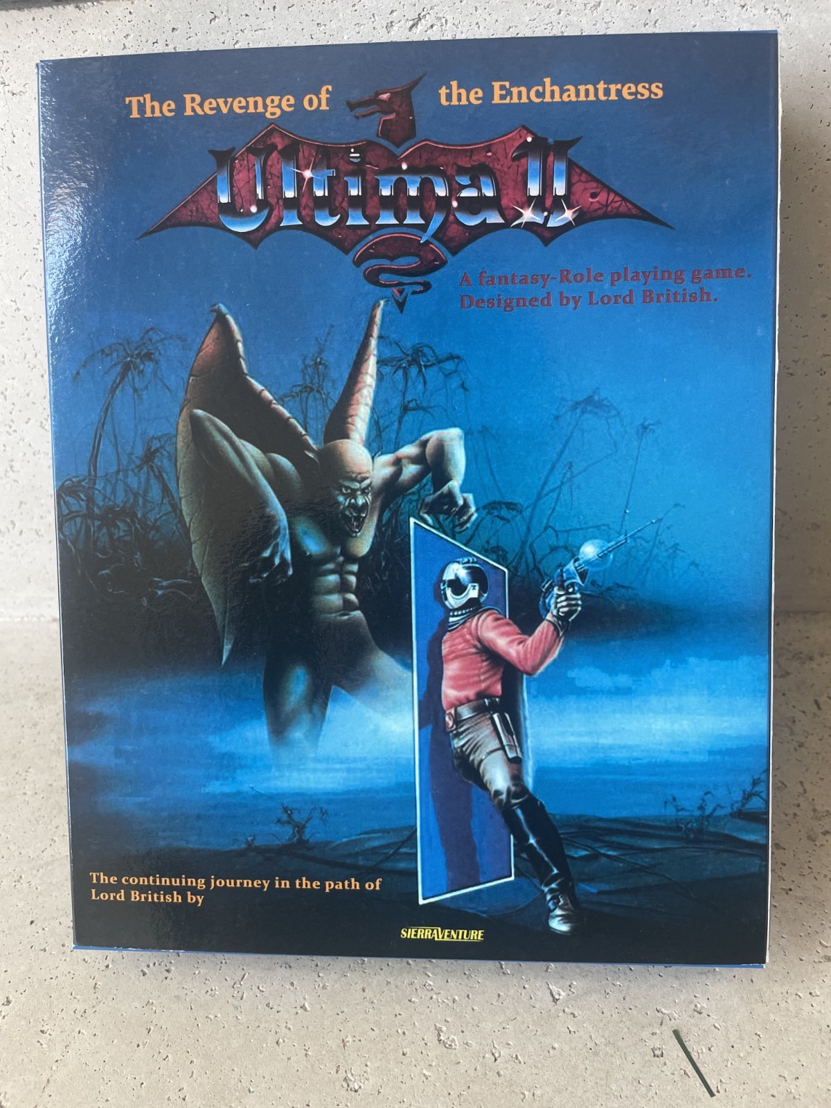 ULTIMA II Revenge of the Enchantress Sierra BIG BOX w/ bonus manual ULTIMA II Revenge of the Enchantress Sierra BIG BOX w/ bonus manual