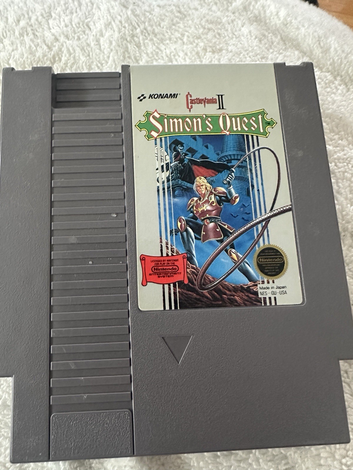 Castlevania II Simon\'s Quest (Nintendo NES, 1988) TESTED/WORKING