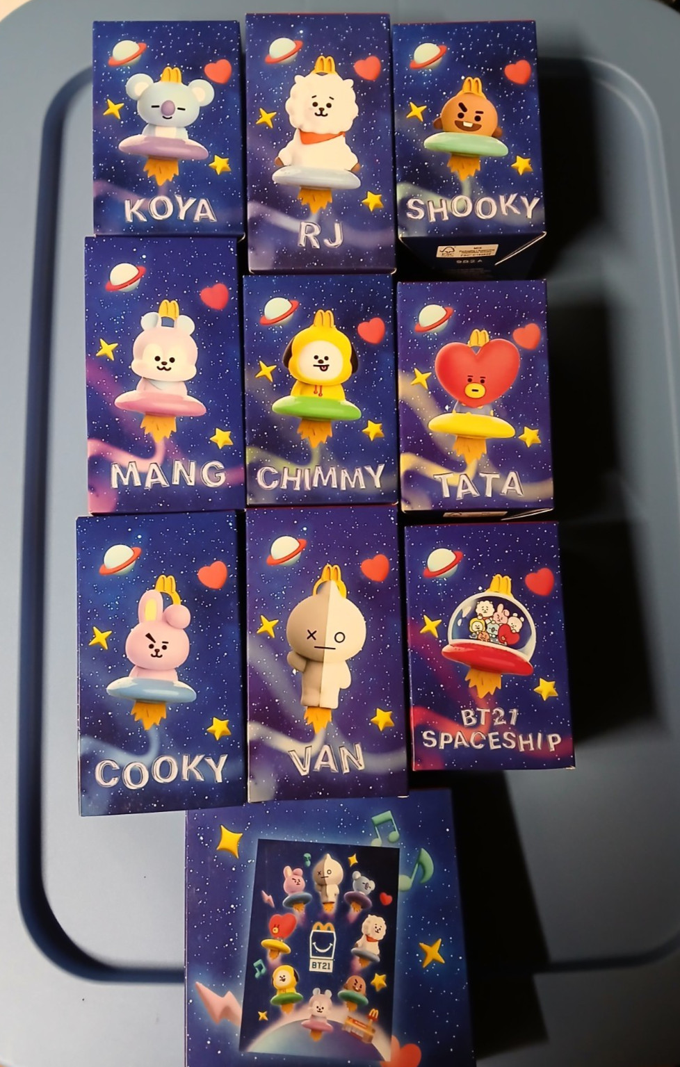 2026 McDonald’s BT21  Happy Meal Singles (Brand New) UNOPENED