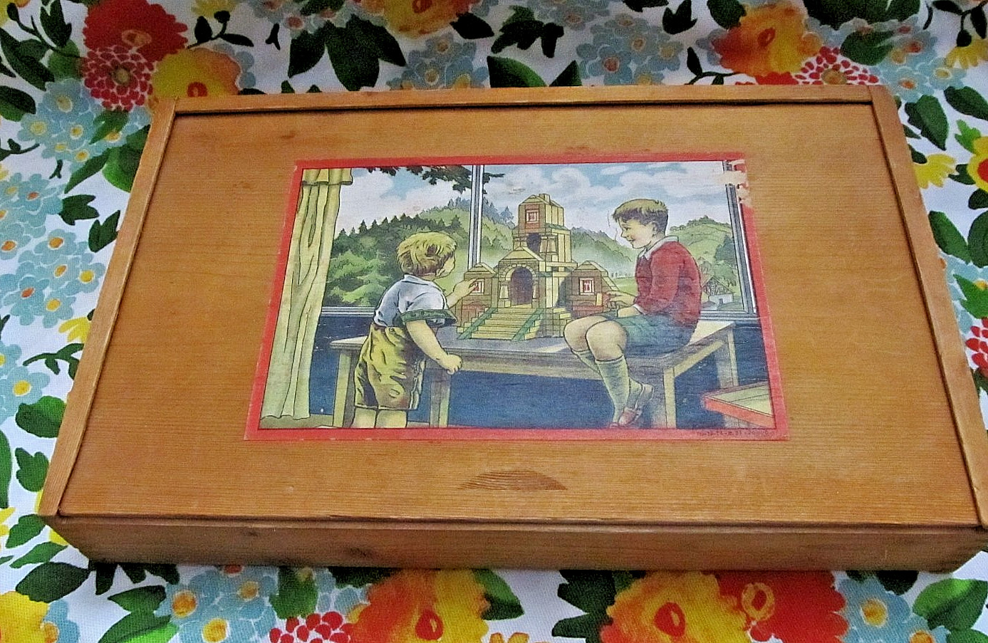 Antique Architectural building block set