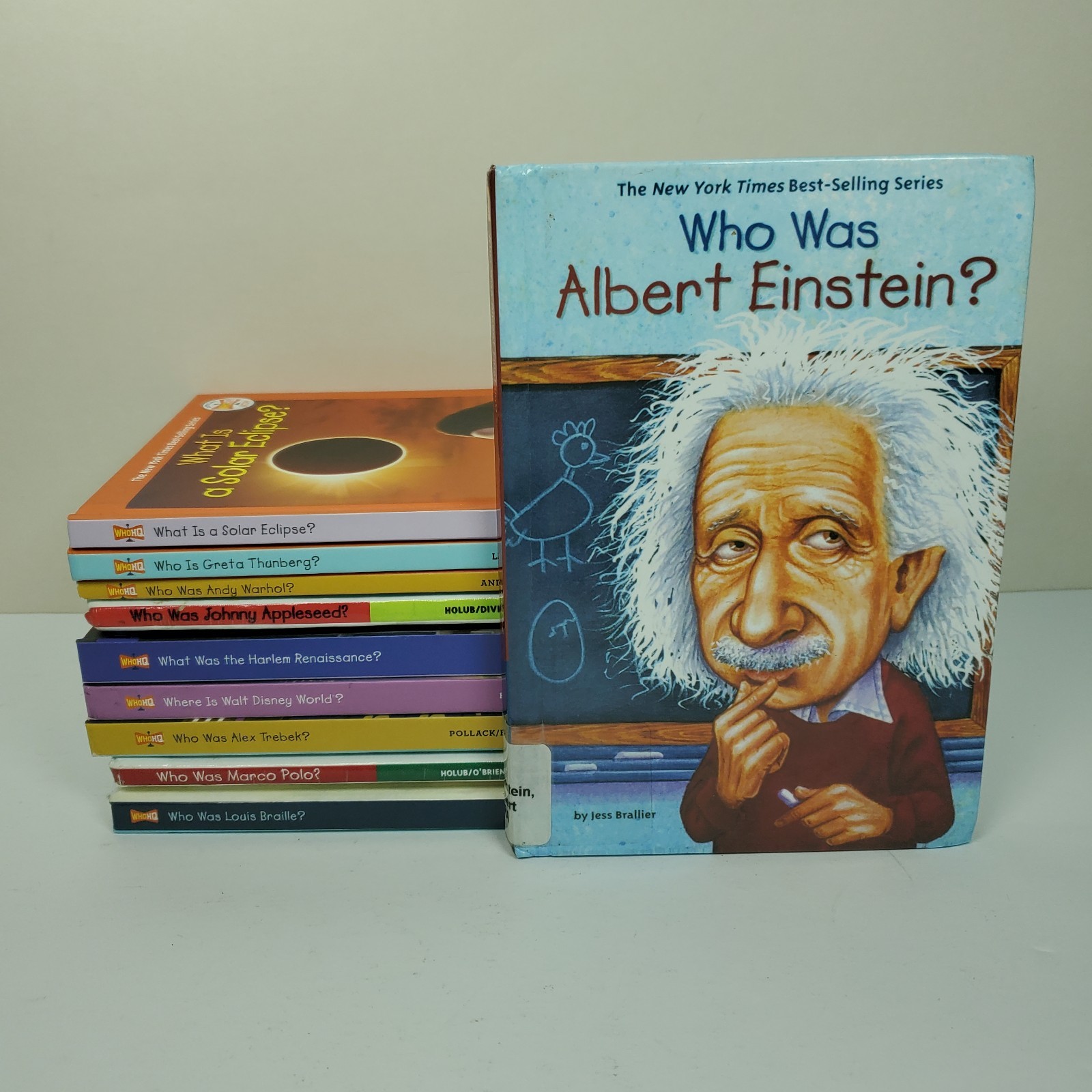 Who HQ Book Lot Who Was? Who Is? What Is? Lot Of 10 Books PB & HC