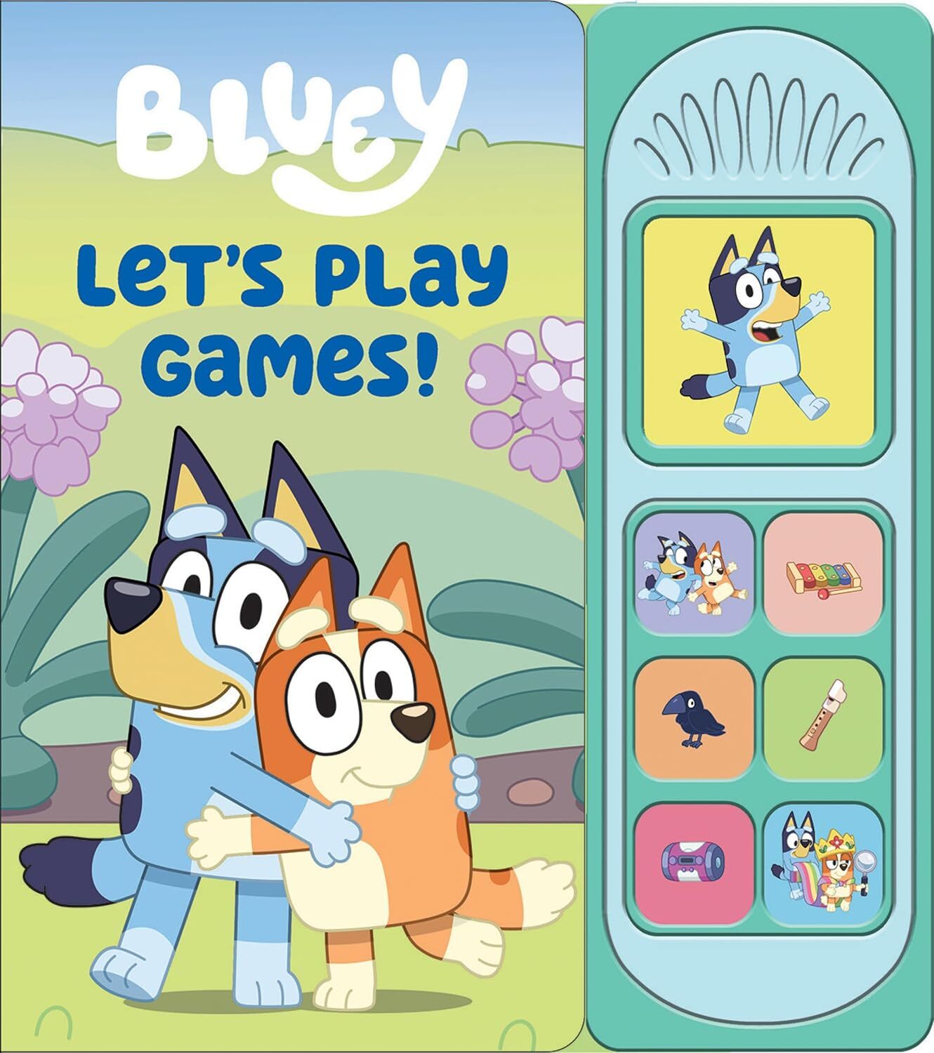 NEW - BLUEY SOUND BOOK - Let's Play Games - Pi Kids - Kids Gift