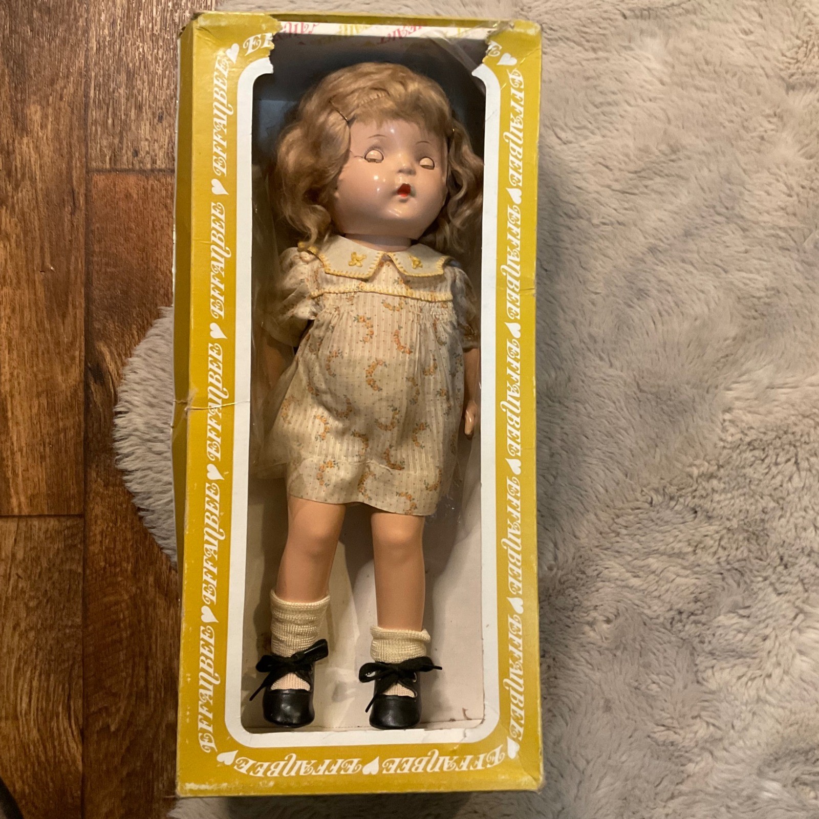 Effanbee Patsy Vintage Doll Composition Sleep Eyes Painted Face 30's-40's Effanbee Patsy Vintage Doll Composition Sleep Eyes Painted Face 30's-40's