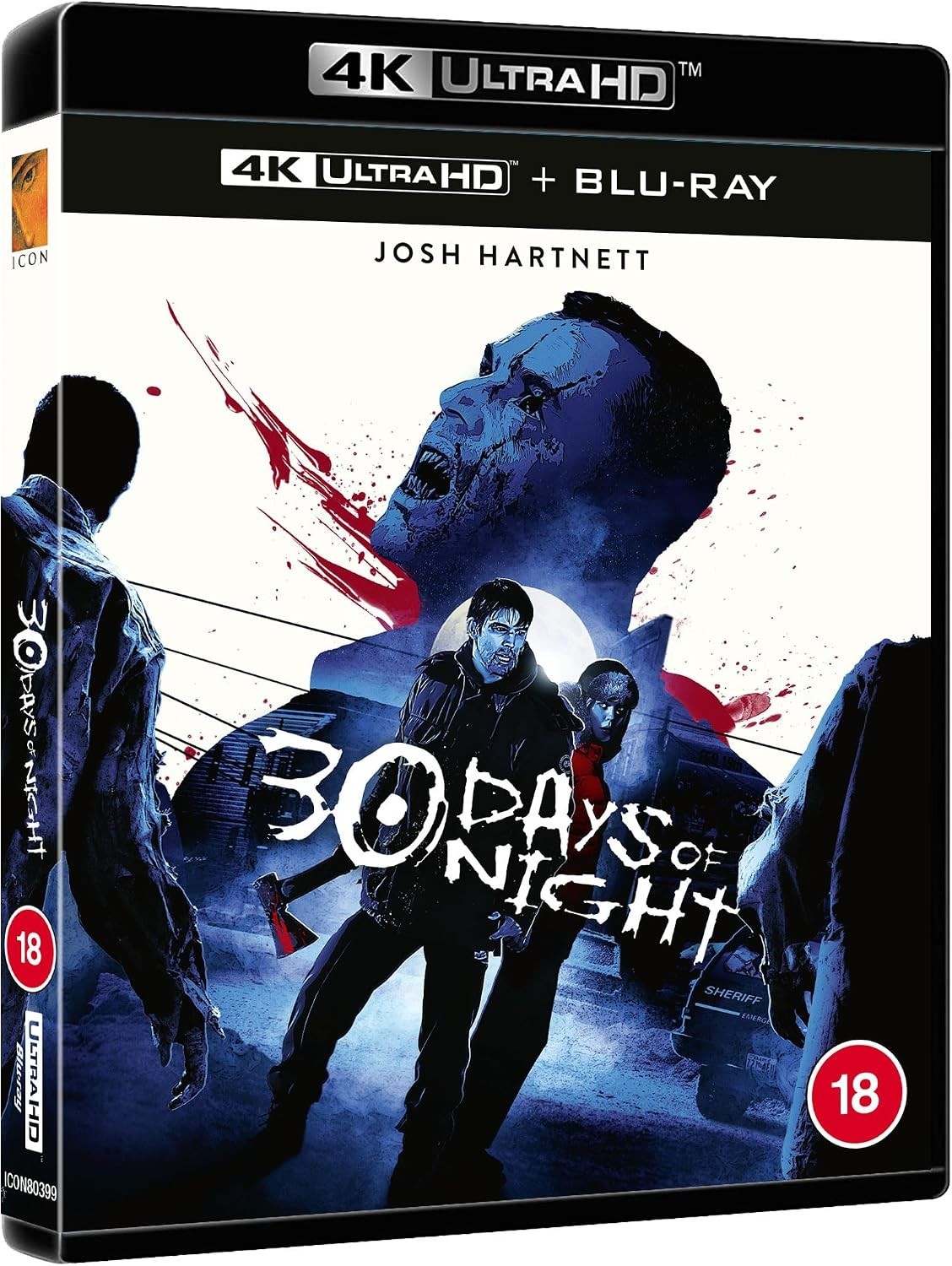 30 Days of Night (2007) Josh Hartnett 4K UHD Blu-Ray NEW (USA Compatible)
